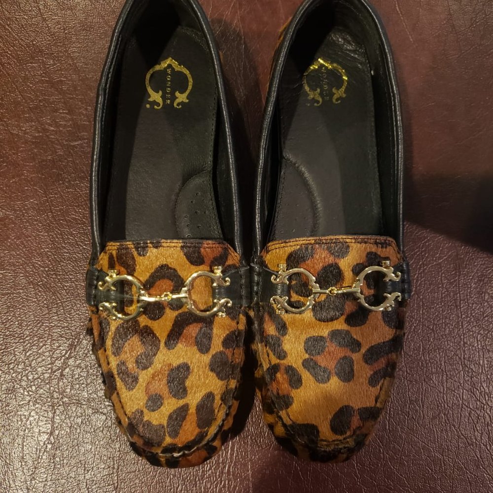 Women's C. WONDER Leopard Shoes Size 8 NWT